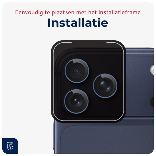 Rosso iPhone 17 Pro / 17 Pro Max Camera Frame Protector Blauw afbeelding 7