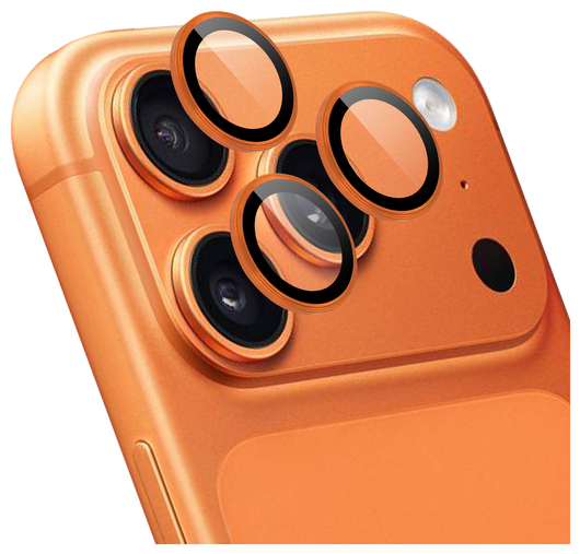 Rosso iPhone 17 Pro / 17 Pro Max Camera Frame Protector Oranje afbeelding 1