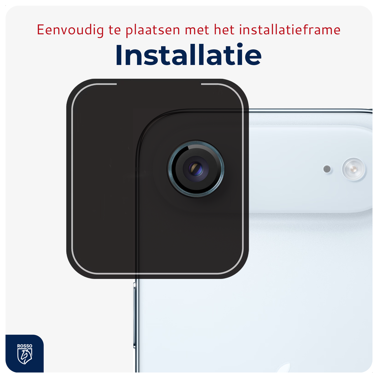 Rosso Apple iPhone Air Camera Frame Protector Blauw afbeelding 6