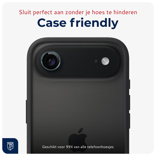 Rosso Apple iPhone Air Camera Frame Protector Blauw afbeelding 5