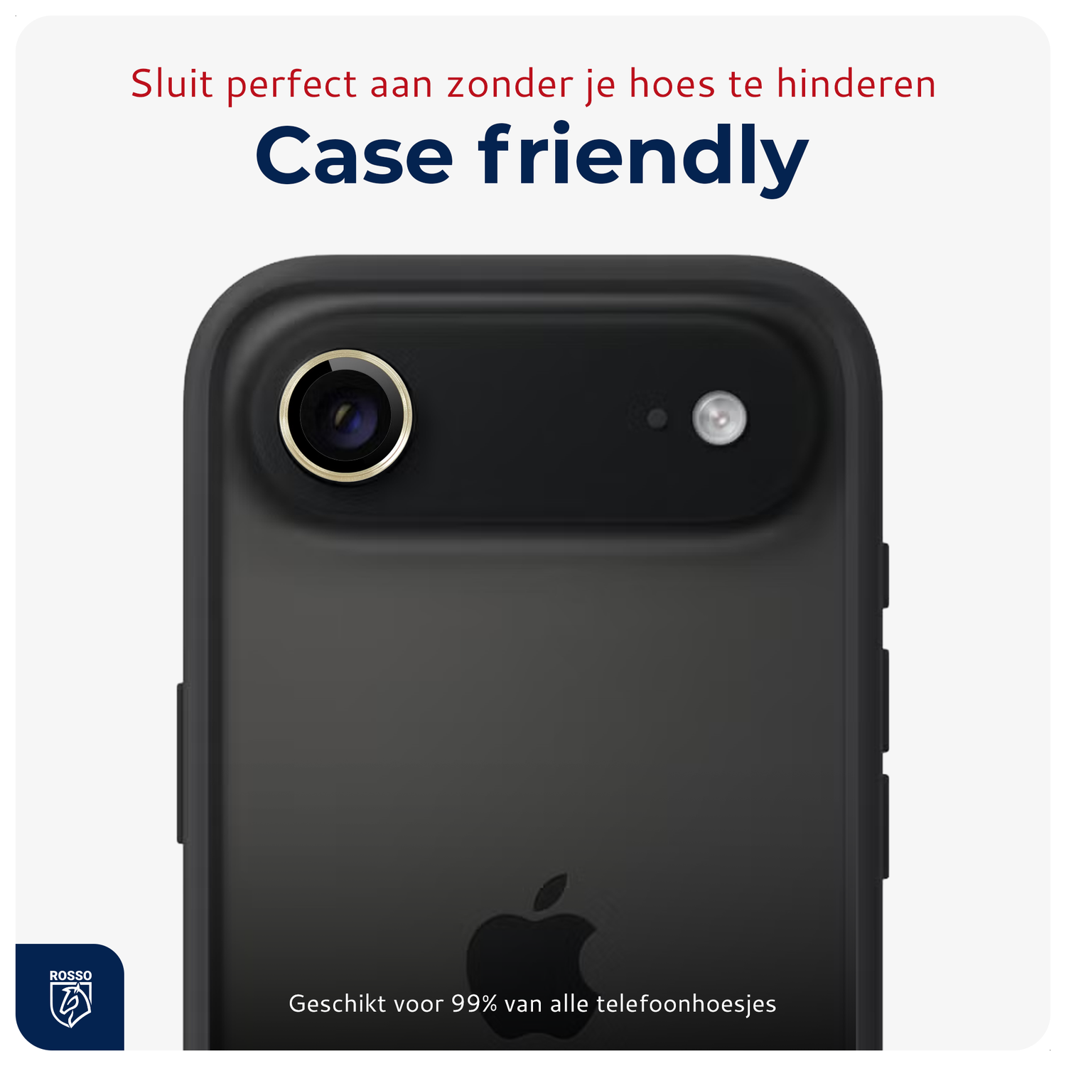 Rosso Apple iPhone Air Camera Frame Protector Goud afbeelding 5