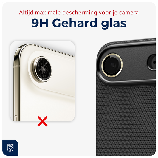 Rosso Apple iPhone Air Camera Frame Protector Goud afbeelding 4