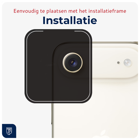 Rosso Apple iPhone Air Camera Frame Protector Goud afbeelding 6