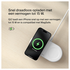 Belkin BoostCharge Pro 2-in-1 Qi2 15W Draadloze MagSafe Oplader Pad Wit afbeelding 4