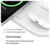 Belkin BoostCharge Pro 2-in-1 Qi2 15W Draadloze MagSafe Oplader Pad Wit afbeelding 5