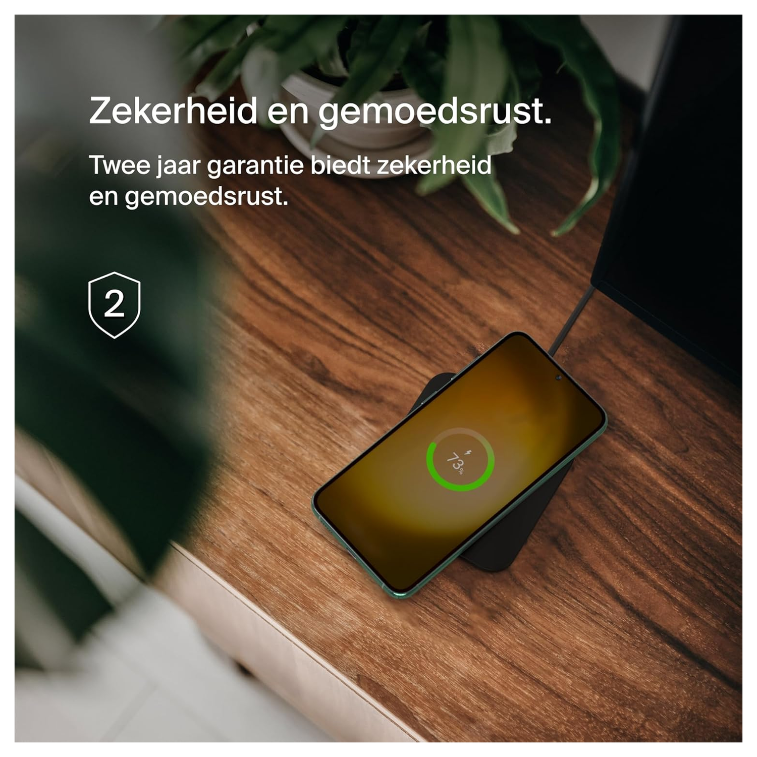 Belkin BoostCharge 15W Draadloze Oplader Fast Charge Laadstation Zwart afbeelding 3