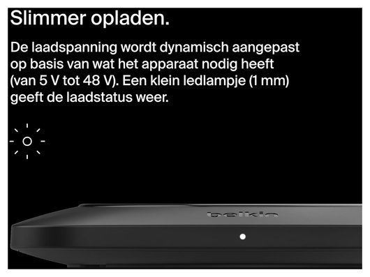 Belkin BoostCharge 15W Draadloze Oplader Fast Charge Laadstation Zwart afbeelding 7