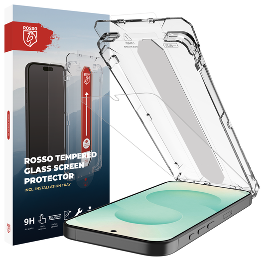 Rosso Samsung Galaxy S26 Plus Tempered Glass met Installatietray Dust Removal afbeelding 1