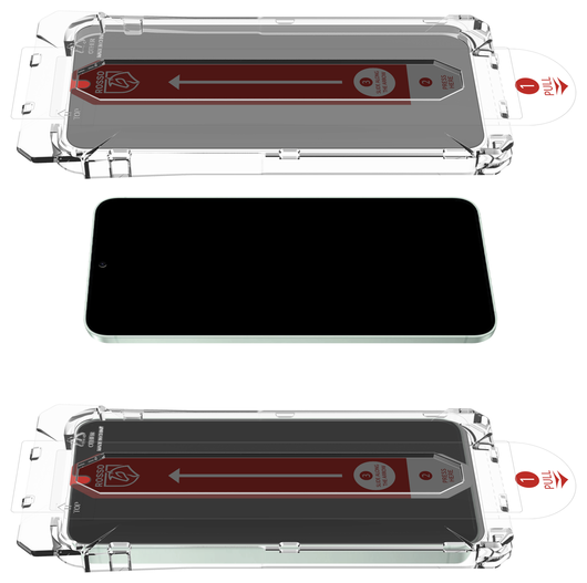 Rosso Samsung Galaxy S26 Plus Privacy Glass met Installatietray Dust Removal afbeelding 10