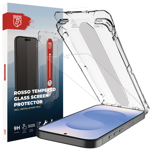 Rosso Samsung Galaxy S26 Tempered Glass met Installatietray Dust Removal afbeelding 1