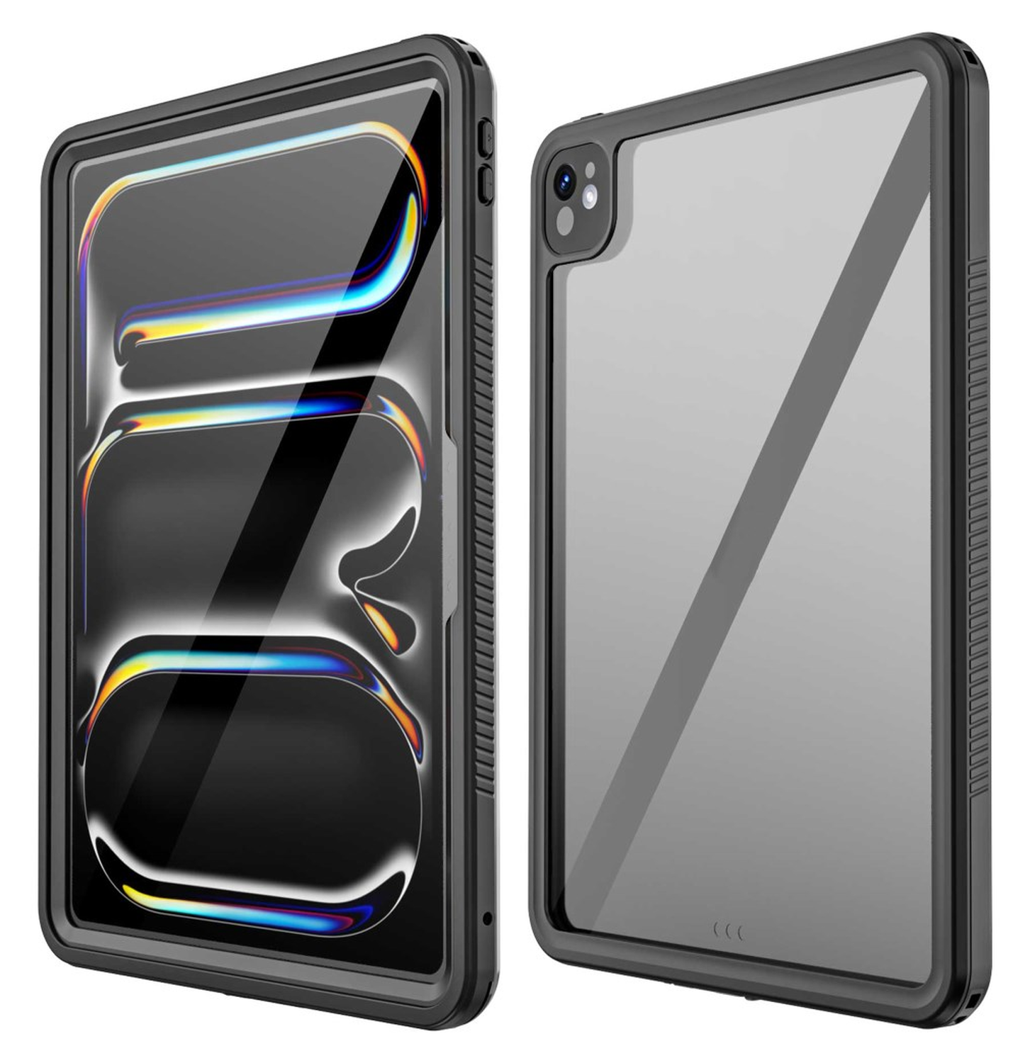 iPad Pro 11 (2024/2025) Hoes Waterdicht Full Protect IP68 Zwart afbeelding 1