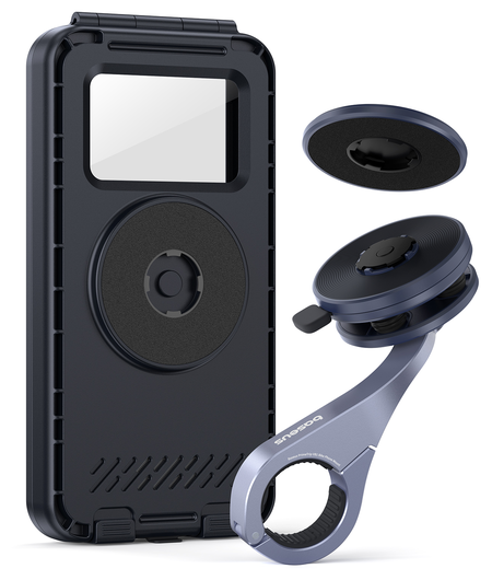 Baseus PrimeTrip VB1 MagSafe Fiets Telefoonhouder Waterdicht Hoesje + Houder afbeelding 2
