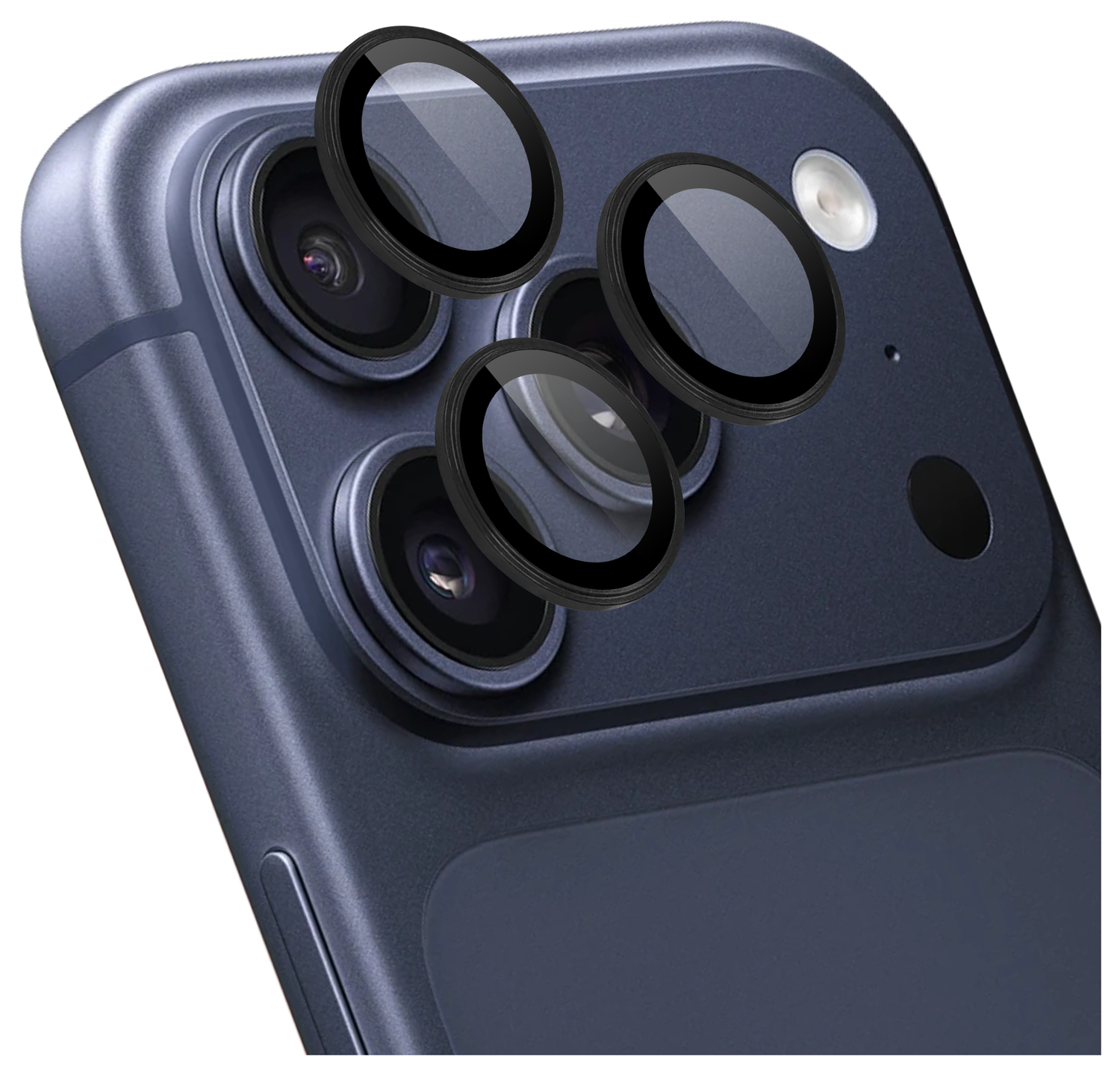 Rosso iPhone 17 Pro / 17 Pro Max Camera Frame Protector Grijs afbeelding 1