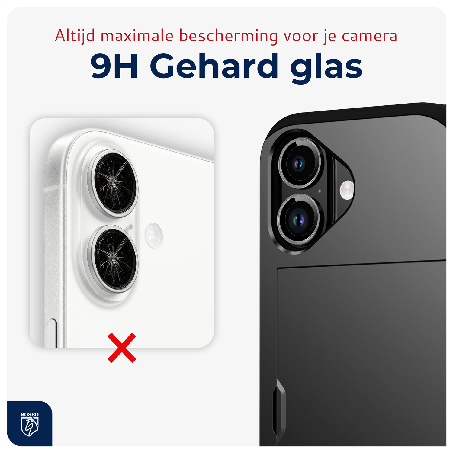 Rosso Apple iPhone 17 Camera Frame Protector Grijs afbeelding 7