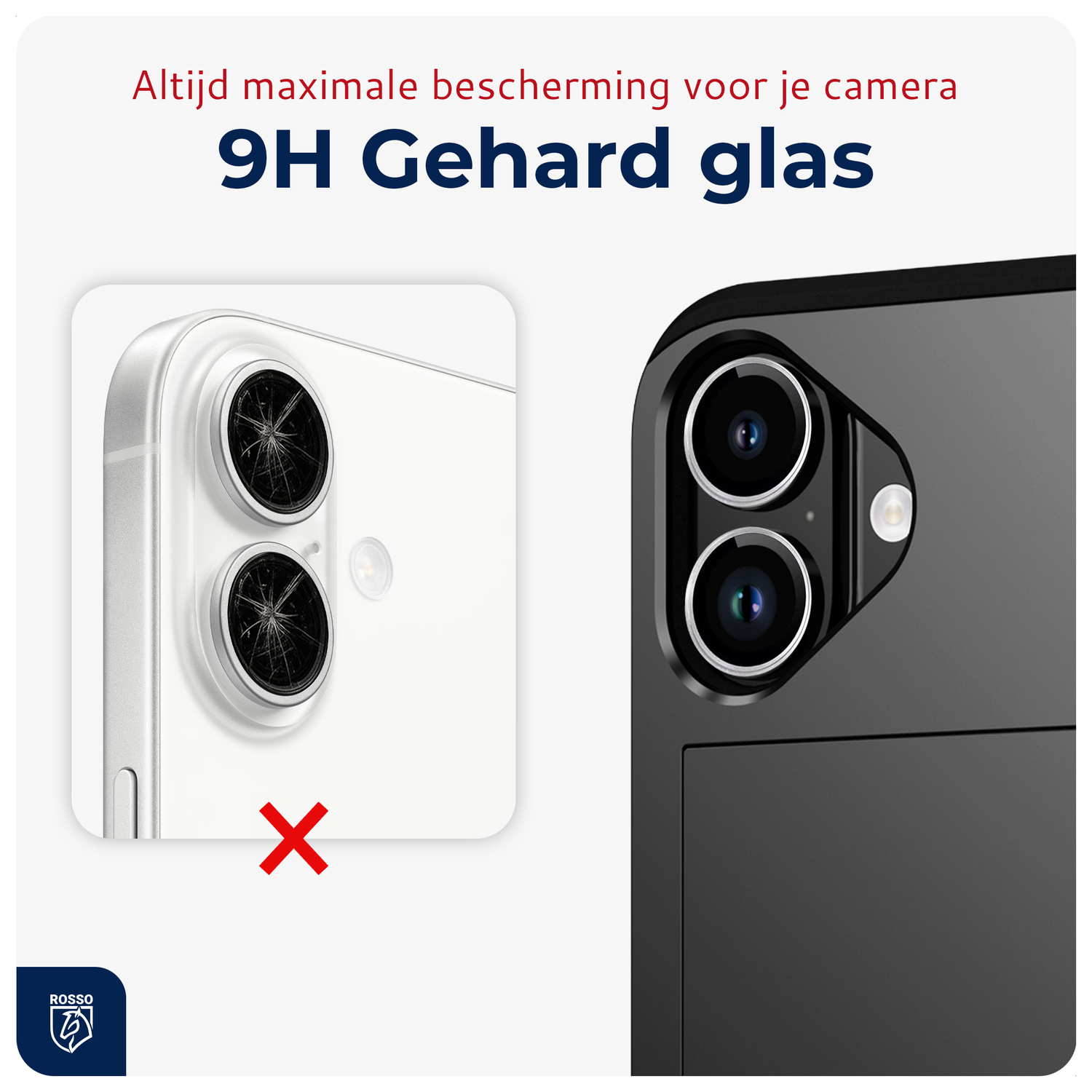 Rosso Apple iPhone 17 Camera Frame Protector Zilver afbeelding 7