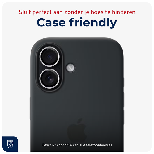 Rosso Apple iPhone 17 Camera Frame Protector Zilver afbeelding 4