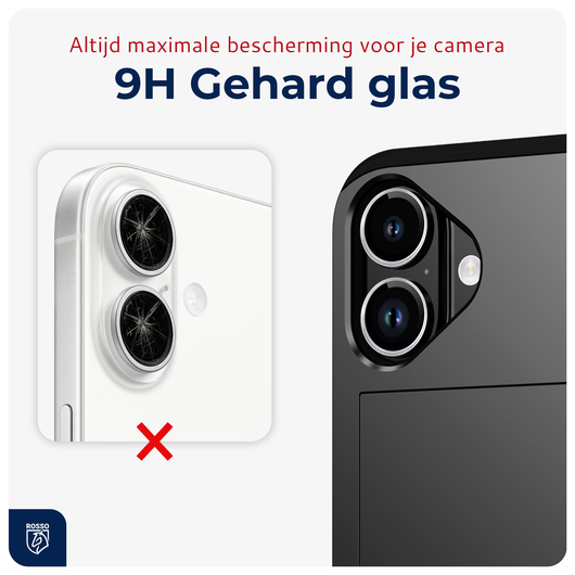 Rosso Apple iPhone 17 Camera Frame Protector Zilver afbeelding 7