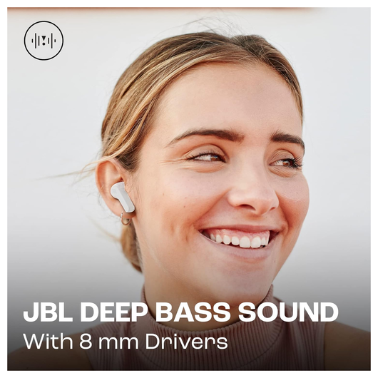JBL Wave Beam Draadloze Bluetooth In-Ear Oordopjes met JBL Deep Bass Sound Zwart afbeelding 7