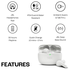 JBL Wave Beam Draadloze Bluetooth In-Ear Oordopjes met JBL Deep Bass Sound Zwart afbeelding 2