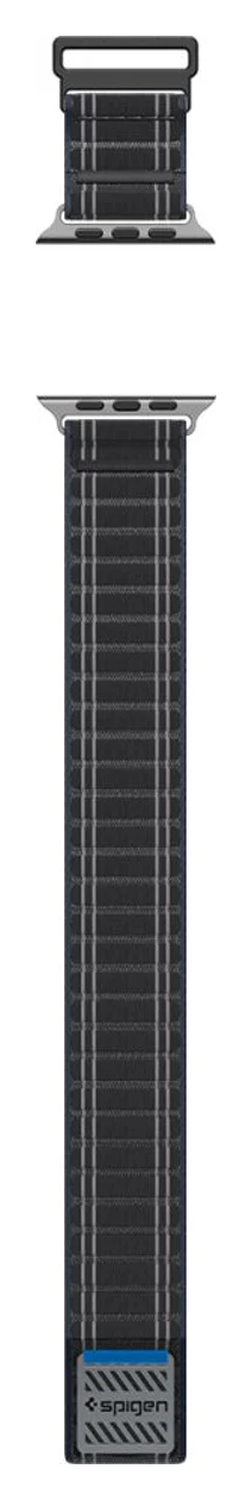 Spigen WBF0 - Apple Watch 1-11/SE/Ultra Bandje - 49/46/45/44/42MM - Zwart afbeelding 5