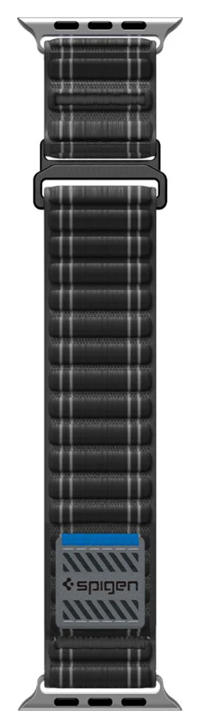 Spigen WBF0 - Apple Watch 1-11/SE/Ultra Bandje - 49/46/45/44/42MM - Zwart afbeelding 10