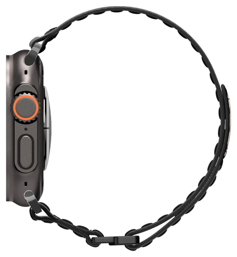 Spigen WBF0 - Apple Watch 1-11/SE/Ultra Bandje - 49/46/45/44/42MM - Zwart afbeelding 3