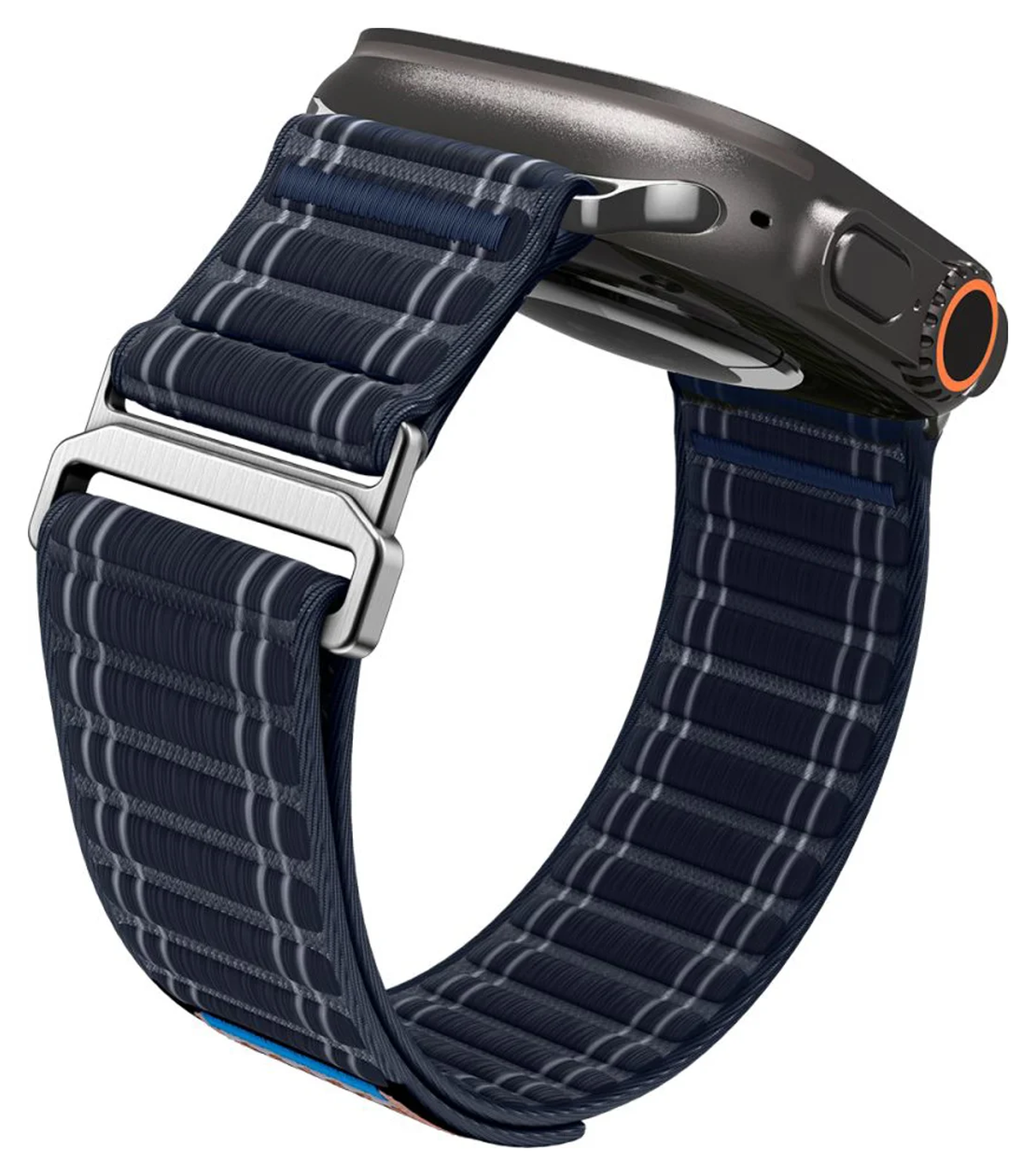 Spigen WBF0 - Apple Watch 1-11/SE/Ultra Bandje - 49/46/45/44/42MM - Blauw afbeelding 6