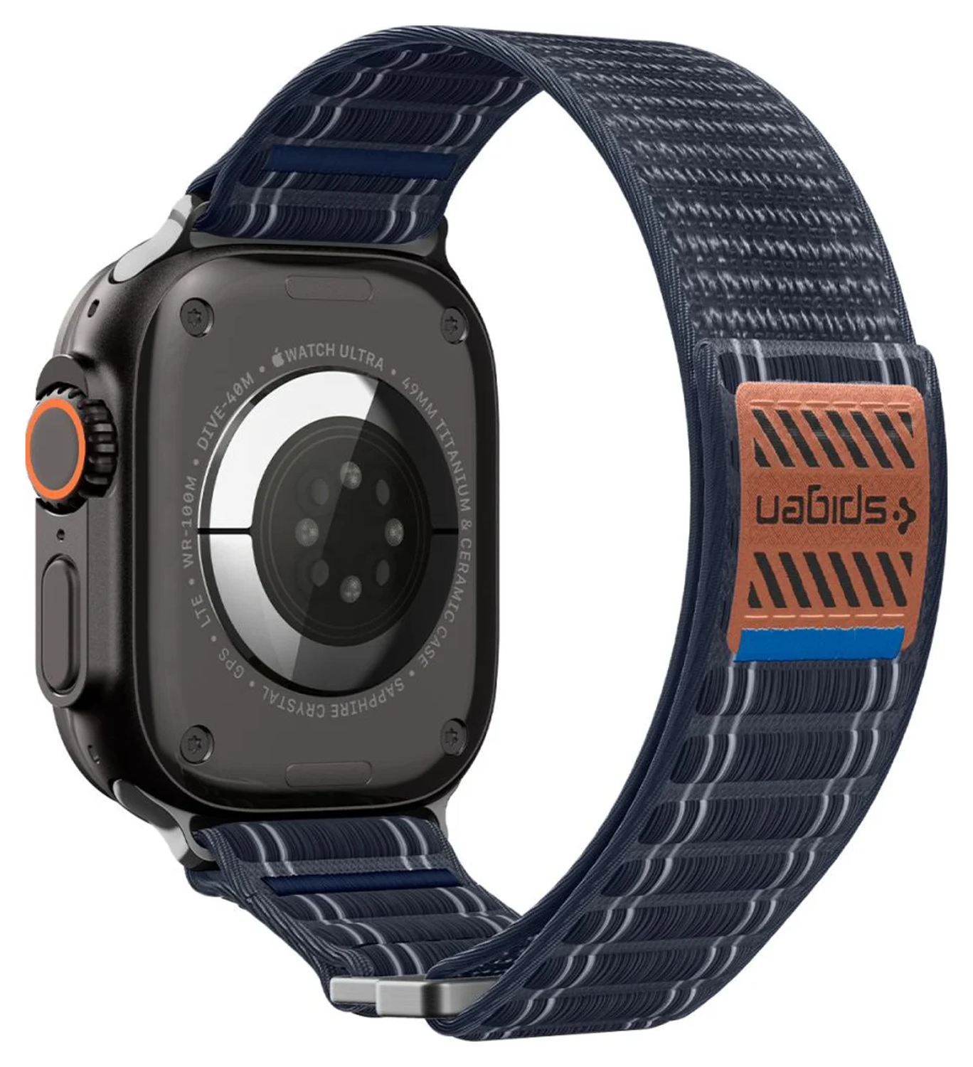 Spigen WBF0 - Apple Watch 1-11/SE/Ultra Bandje - 49/46/45/44/42MM - Blauw afbeelding 7