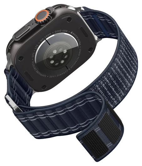 Spigen WBF0 - Apple Watch 1-11/SE/Ultra Bandje - 49/46/45/44/42MM - Blauw afbeelding 9