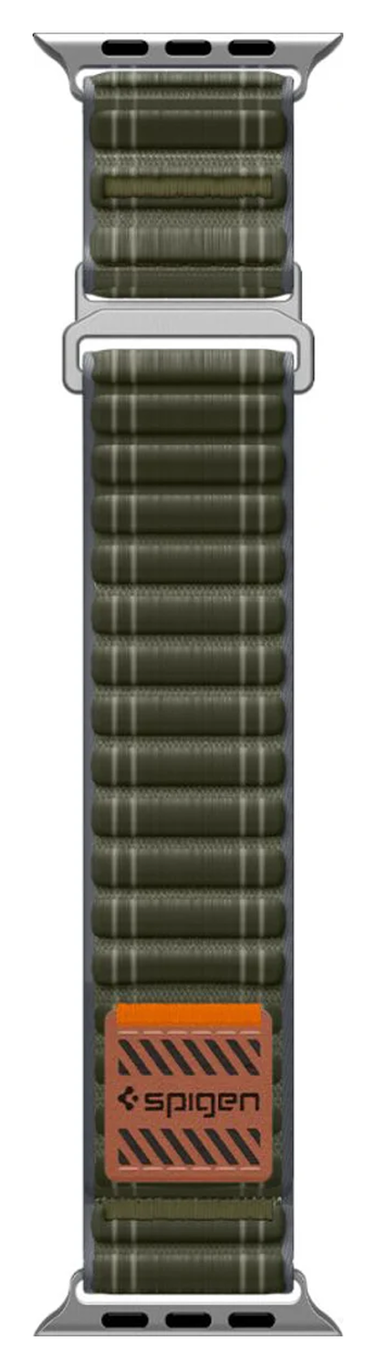 Spigen WBF0 - Apple Watch 1-11/SE/Ultra Bandje - 49/46/45/44/42MM - Groen afbeelding 10