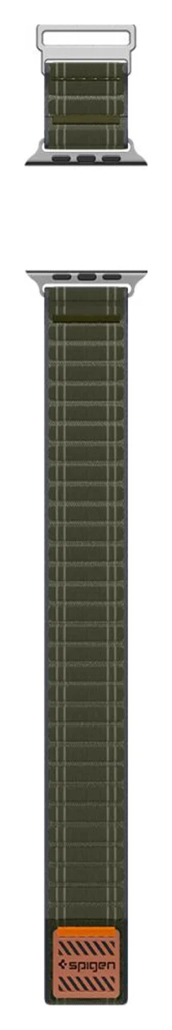 Spigen WBF0 - Apple Watch 1-11/SE/Ultra Bandje - 49/46/45/44/42MM - Groen afbeelding 5