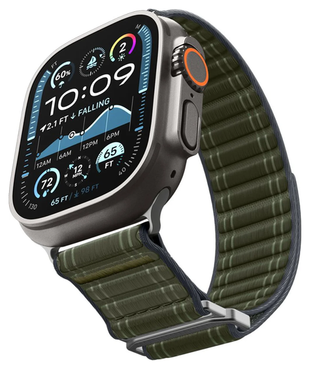 Spigen WBF0 - Apple Watch 1-11/SE/Ultra Bandje - 49/46/45/44/42MM - Groen afbeelding 12