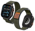 Spigen WBF0 - Apple Watch 1-11/SE/Ultra Bandje - 49/46/45/44/42MM - Groen