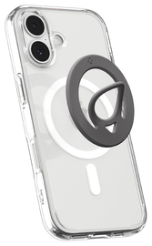 Spigen Dual Pop MagFit MagSafe Ring Houder Telefoon Standaard Siliconen Grijs afbeelding