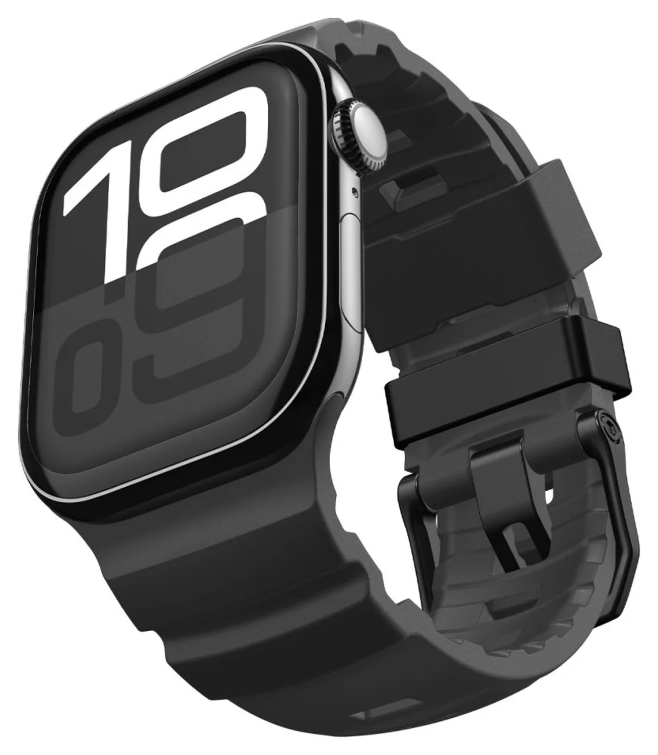 Spigen WBS2 - Apple Watch 1-11/SE/Ultra Bandje - 49/46/45/44/42MM - Zwart afbeelding 10