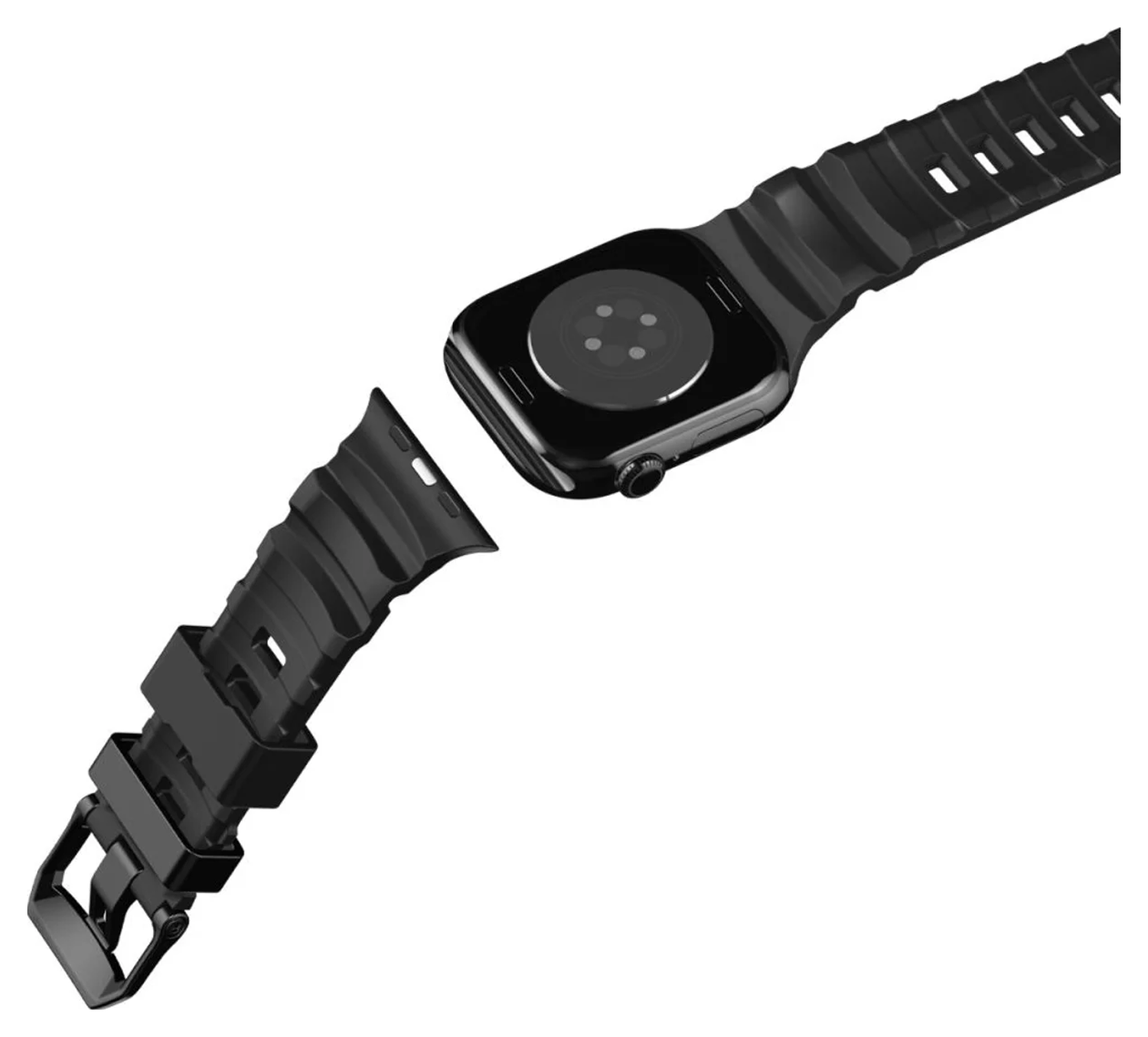 Spigen WBS2 - Apple Watch 1-11/SE/Ultra Bandje - 49/46/45/44/42MM - Zwart afbeelding 15