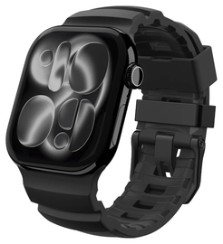 Spigen WBS2 - Apple Watch 1-11/SE/Ultra Bandje - 49/46/45/44/42MM - Zwart afbeelding