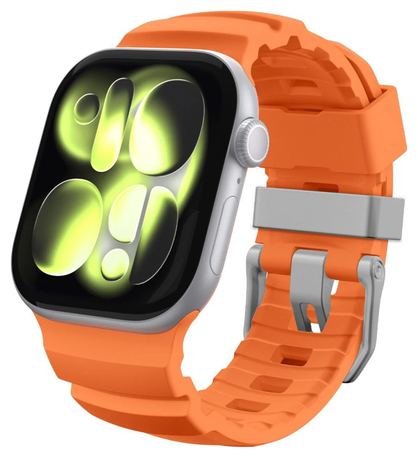 Spigen WBS2 - Apple Watch 1-11/SE/Ultra Bandje - 49/46/45/44/42MM - Oranje afbeelding 1