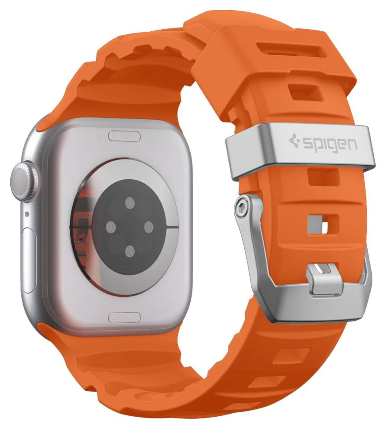 Spigen WBS2 - Apple Watch 1-11/SE/Ultra Bandje - 49/46/45/44/42MM - Oranje afbeelding 11