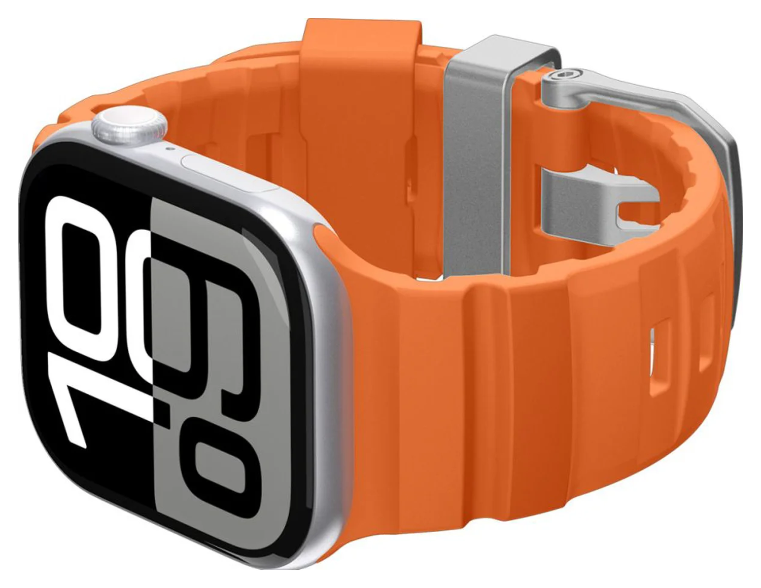 Spigen WBS2 - Apple Watch 1-11/SE/Ultra Bandje - 49/46/45/44/42MM - Oranje afbeelding 13