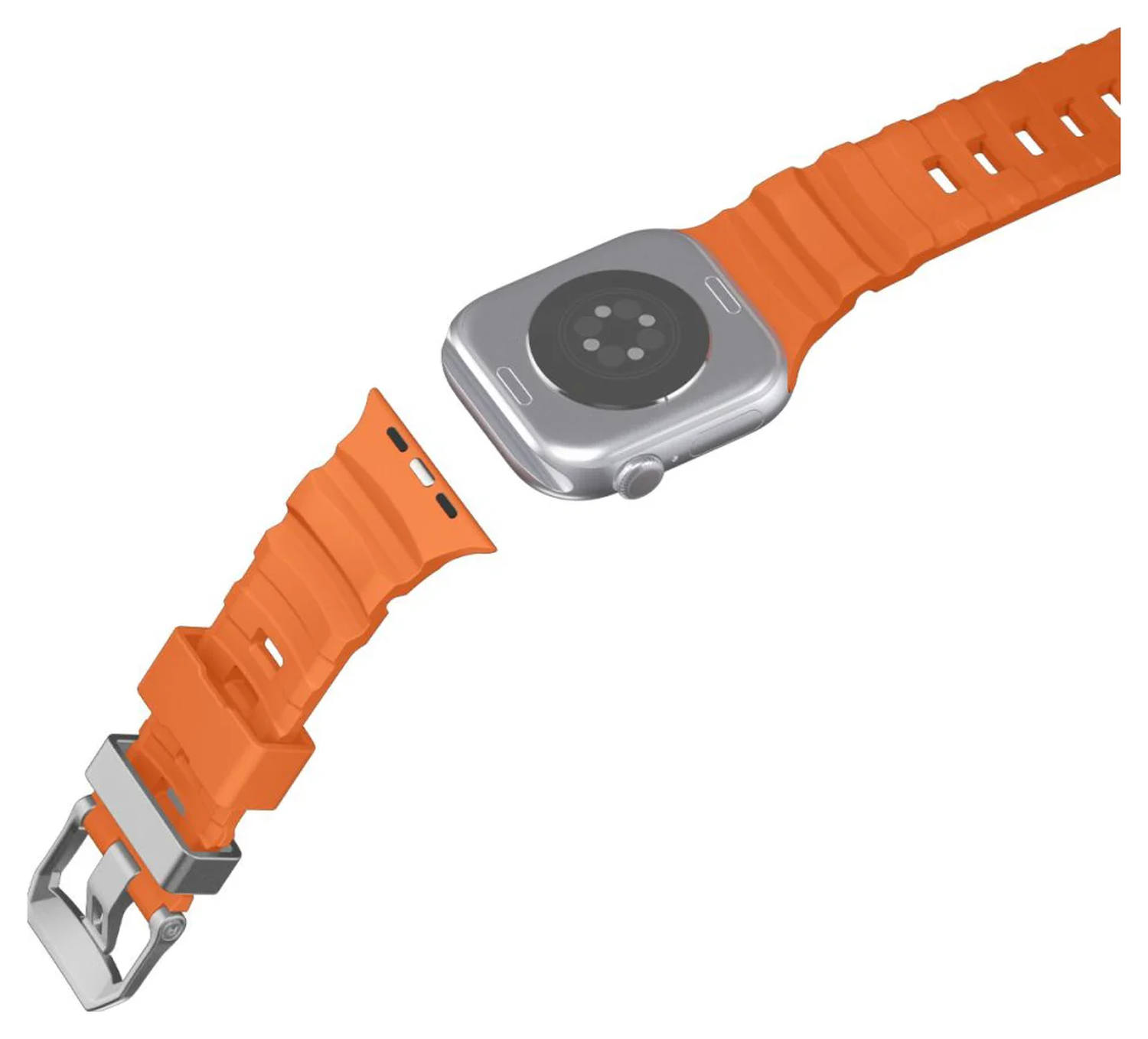 Spigen WBS2 - Apple Watch 1-11/SE/Ultra Bandje - 49/46/45/44/42MM - Oranje afbeelding 14