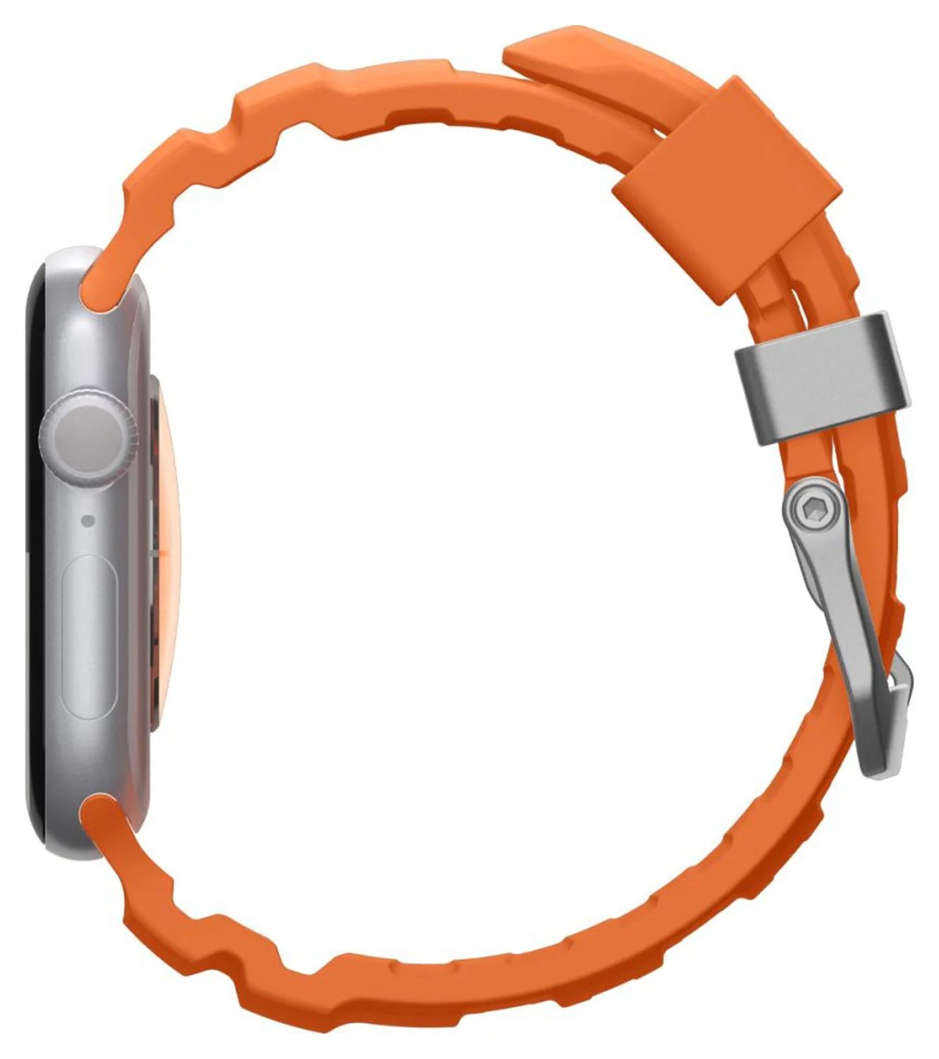 Spigen WBS2 - Apple Watch 1-11/SE/Ultra Bandje - 49/46/45/44/42MM - Oranje afbeelding 7