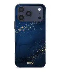 MIO MagSafe iPhone 17 Pro Max Hoesje Hard Shell Back Cover Midnight Sparkle afbeelding