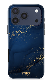 MIO MagSafe iPhone 17 Pro Hoesje Hard Shell Back Cover Midnight Sparkle