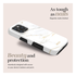 MIO MagSafe iPhone 17 Pro Hoesje Hard Shell Back Cover White Marble afbeelding 2