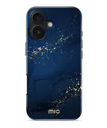 MIO MagSafe iPhone 17 Hoesje Hard Shell Back Cover Midnight Sparkle afbeelding