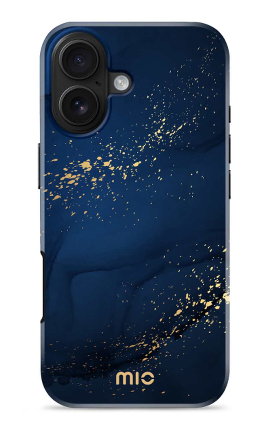 MIO MagSafe iPhone 17 Hoesje Hard Shell Back Cover Midnight Sparkle afbeelding 1