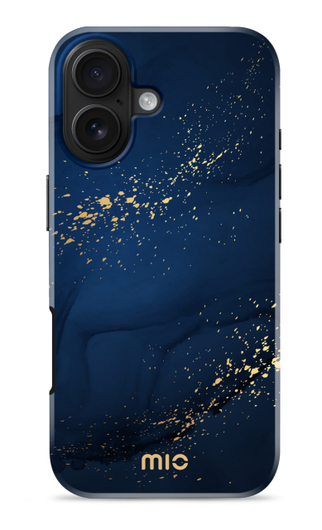 MIO MagSafe iPhone 17 Hoesje Hard Shell Back Cover Midnight Sparkle afbeelding 1