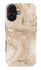 MIO MagSafe iPhone 17 Hoesje Hard Shell Back Cover Gold Marble afbeelding 1