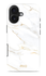 MIO MagSafe iPhone 17 Hoesje Hard Shell Back Cover White Marble